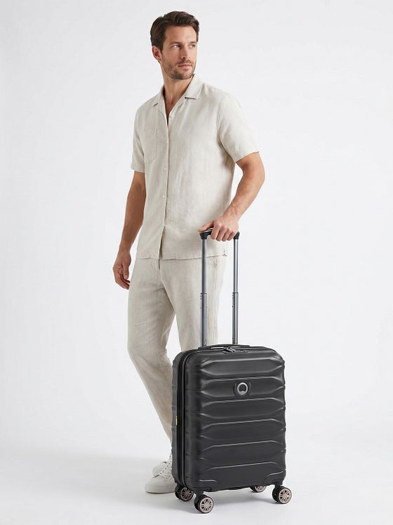 Delsey Paris Meteor 4-hjulig Handbagageväska 55 cm med expansionsveck Delsey Paris Meteor 4-hjulig Handbagageväska 55 cm med expansionsveck