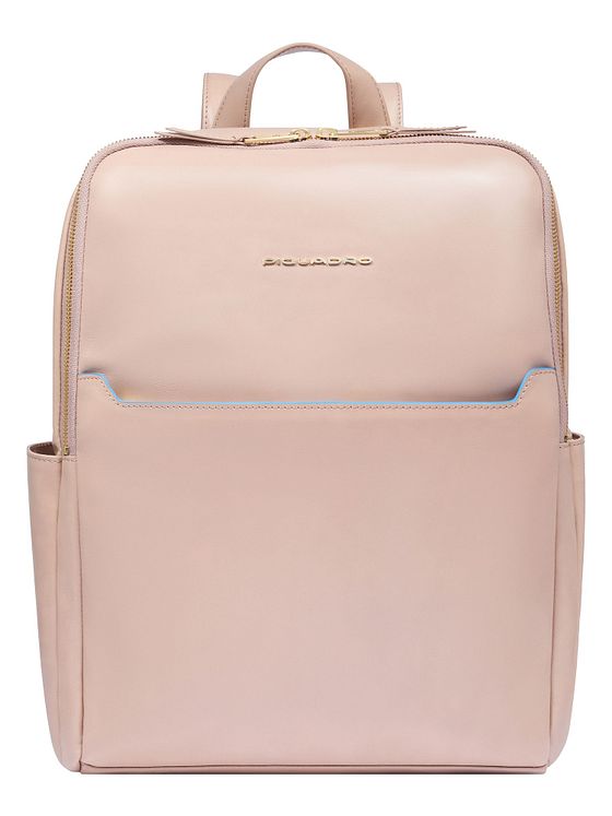 Piquadro Blue Square Daypack RFID-beskyttelse Læder 37 cm Laptoprum