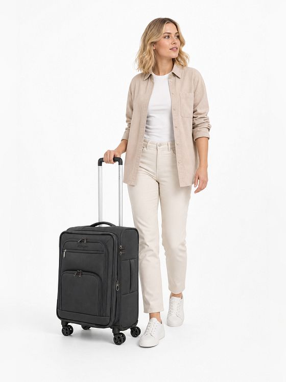 Travelite Cubis 4-pyöräinen Käsimatkatavara S 55 cm Laajennettava
