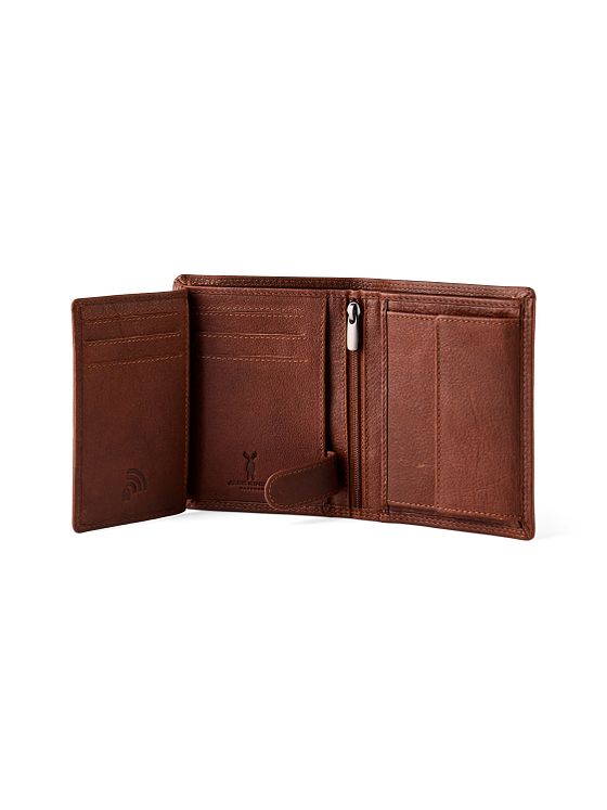 Jack Kinsky Porto 100 Peněženka RFID ochrana Kůže 10 cm