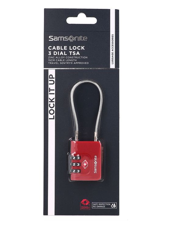 Samsonite Ta Revolution Kuffertlås med kode 6 cm