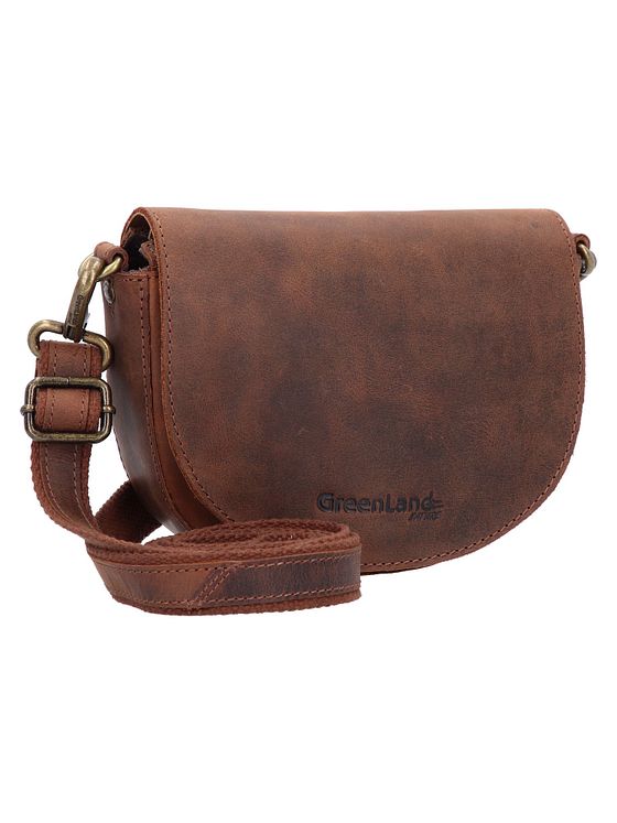 Greenland Nature Montenegro skuldertaske i læder 12 cm Greenland Nature Montenegro skuldertaske i læder 12 cm