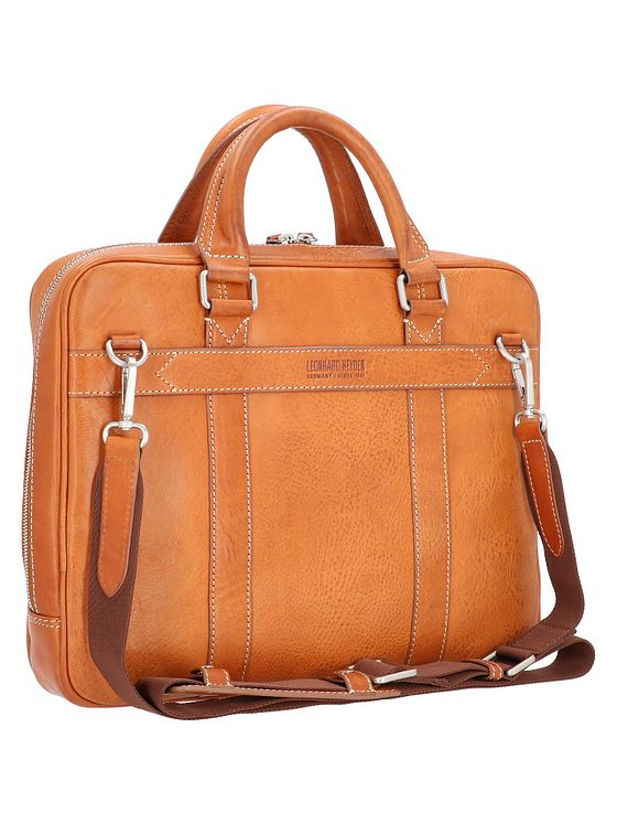 Leonhard Heyden Bergamo dokumentmappe læder 38 cm rum til bærbar computer