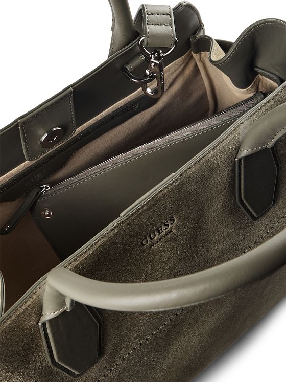 Guess Liza Skuldertaske M Læder 42 cm Guess Liza Skuldertaske M Læder 42 cm