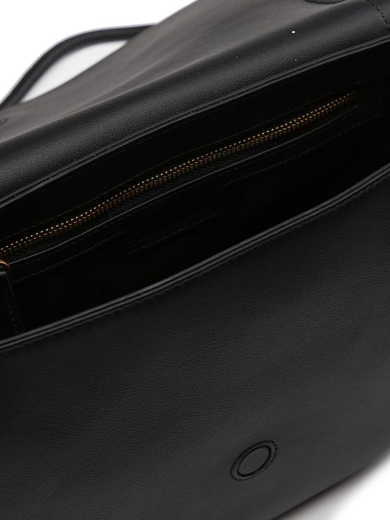 PINKO Saddle Skuldertaske Læder 27 cm