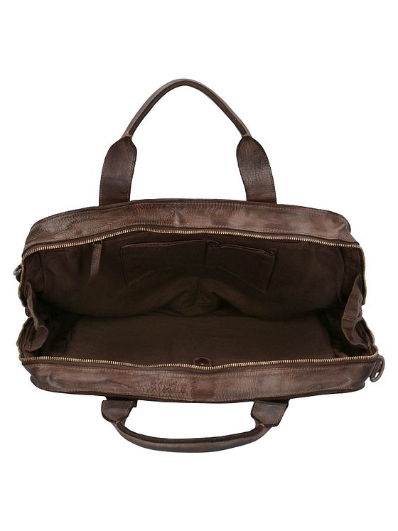 Harold's Sadelmappe i læder 41 cm med rum til bærbar computer