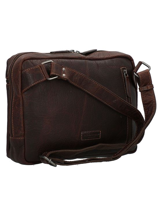 Jack Kinsky Porto Skuldertaske Læder 33 cm Jack Kinsky Porto Skuldertaske Læder 33 cm