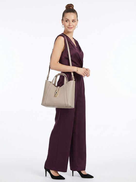 Furla Goccia Shopper Tasche S Leder 28 cm
