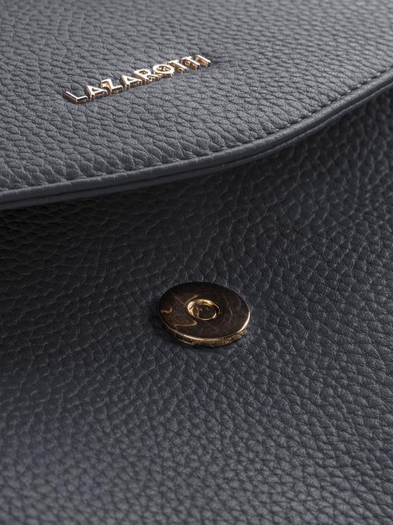 Lazarotti Bologna Leather Crossbody taška přes rameno kůže 22 cm