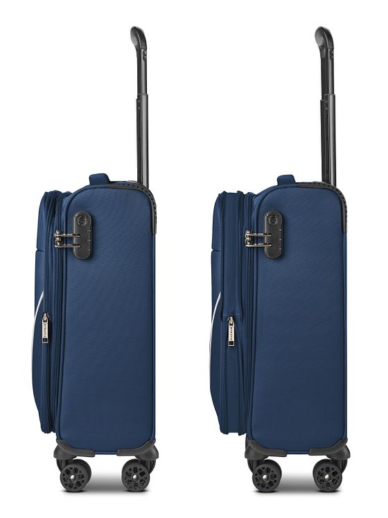 Stratic taska 4 ruedas Maleta de cabina S 55 cm Con asa expansible Stratic taska 4 ruedas Maleta de cabina S 55 cm Con asa expansible