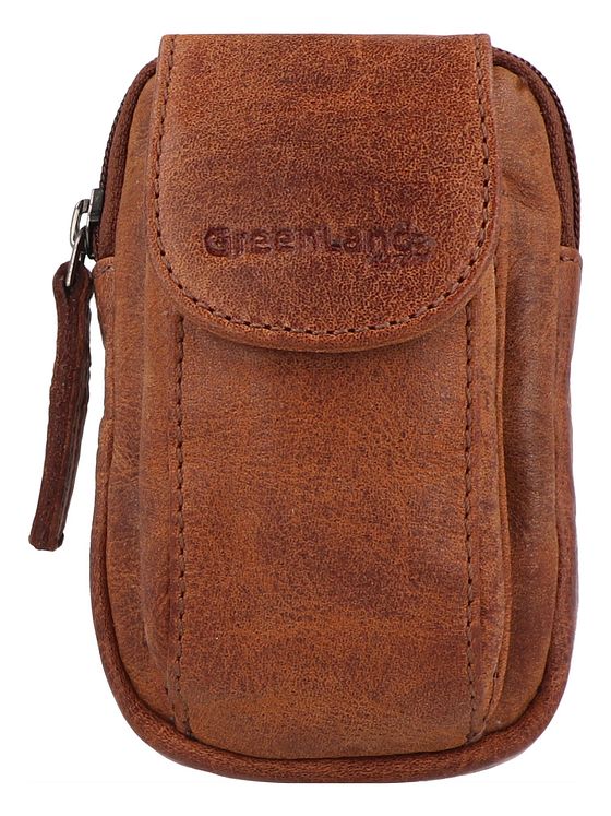 Greenland Nature Montana bæltetaske læder 9 cm mobilrum