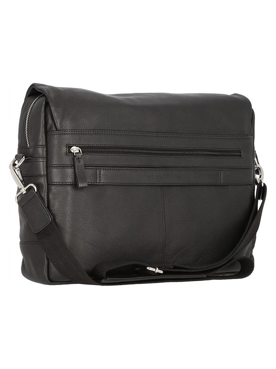 Alassio Oro Messenger læder 38 cm rum til bærbar computer Alassio Oro Messenger læder 38 cm rum til bærbar computer