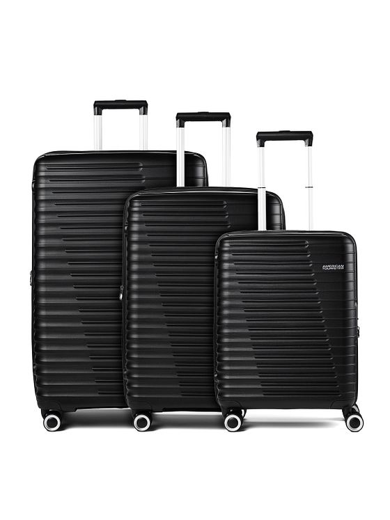 American Tourister Roadrush 4-hjulig Resväskset 3-delad med expansionsveck American Tourister Roadrush 4-hjulig Resväskset 3-delad med expansionsveck