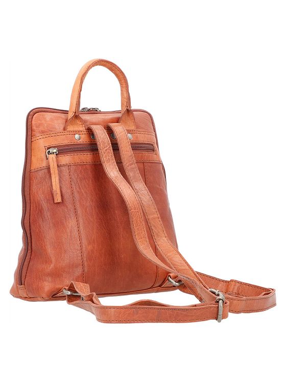 Spikes & Sparrow City-rygsæk i læder 27 cm