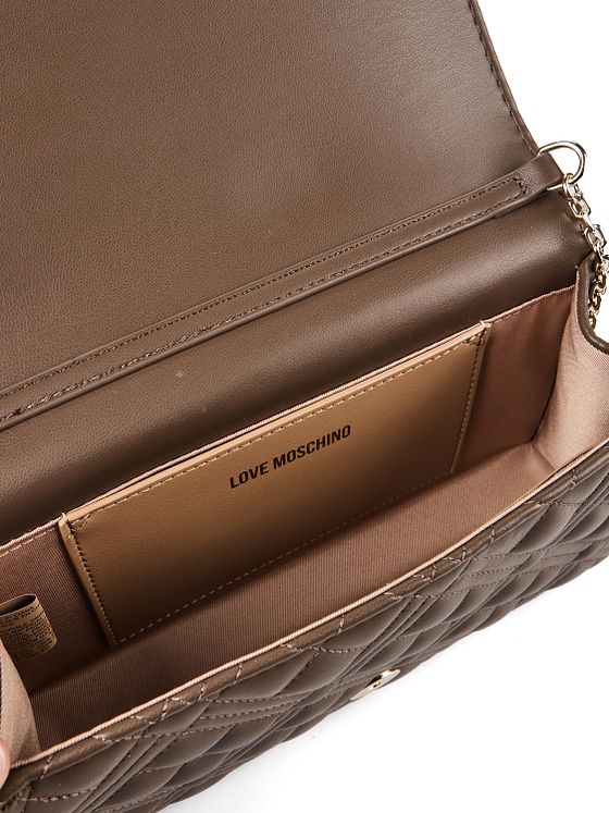 Love Moschino Quilted Crossbody-laukku 22 cm