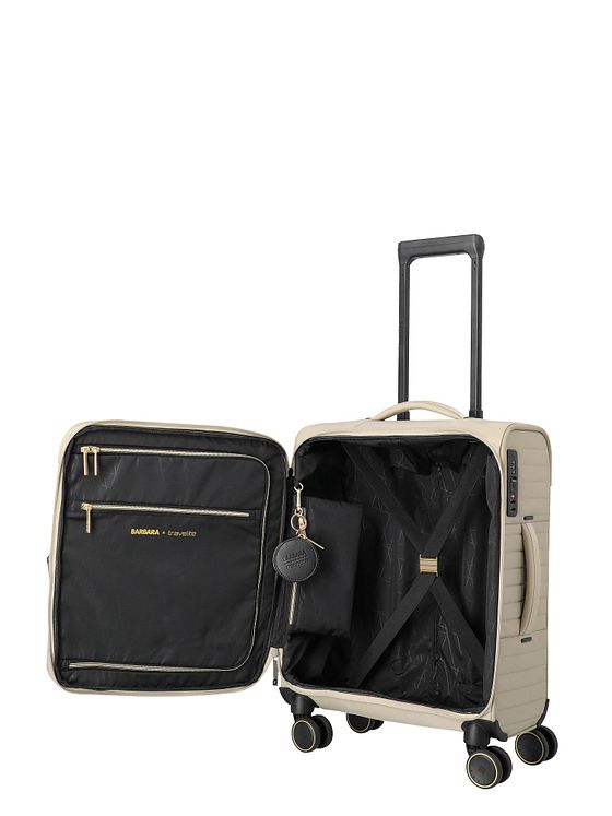 Travelite Barbara Stepp 4 hjul Kabinetrolley S 55 cm med strækfold