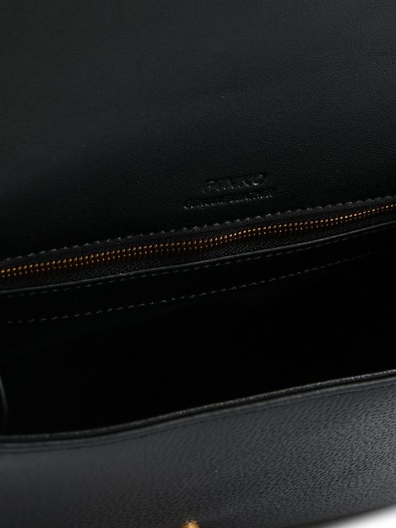 PINKO Love One Skuldertaske Læder 27 cm