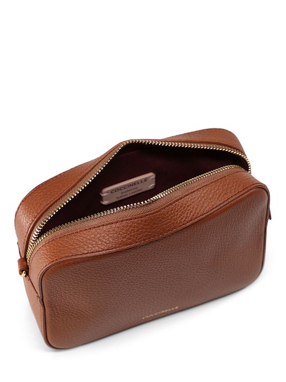 Coccinelle Tebe skuldertaske i læder 18 cm