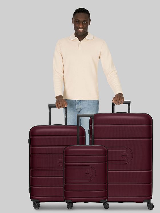 Redolz Essentials 11 4 hjul Kuffert 3-delt med strækfold Redolz Essentials 11 4 hjul Kuffert 3-delt med strækfold