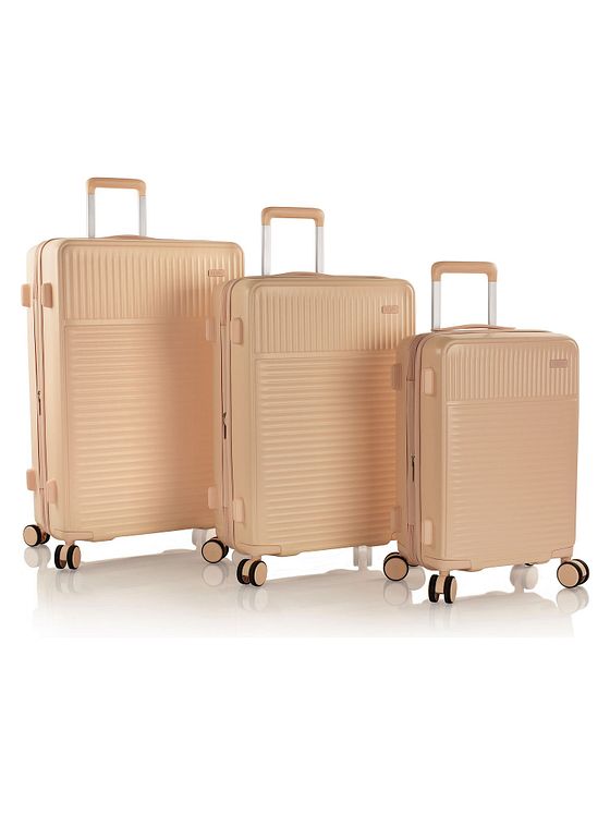 Heys Pastel 4 kolečka Sada kufrů 3-dílný s roztažitelným záhybem