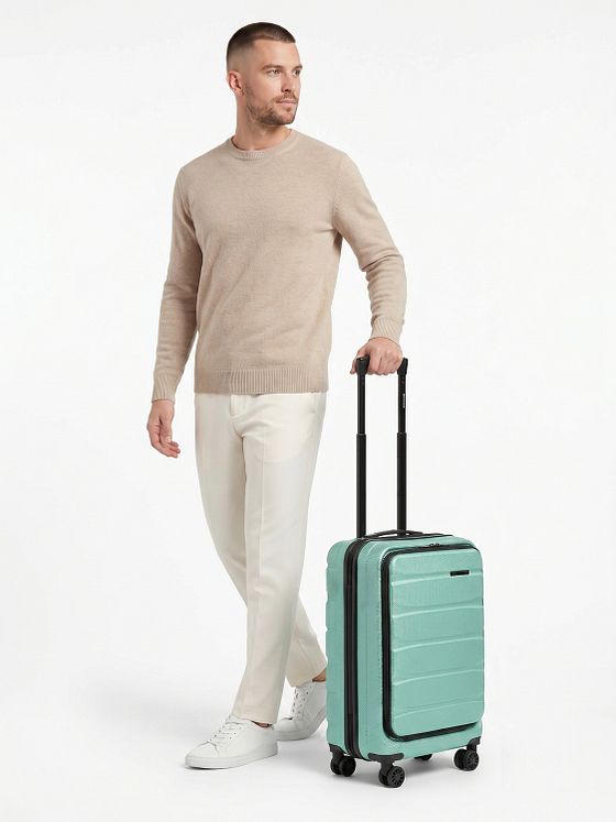 Franky Munich 4.0 4 ruedas Trolley de cabina 55 cm Compartimento para laptop Con fuelle expandible