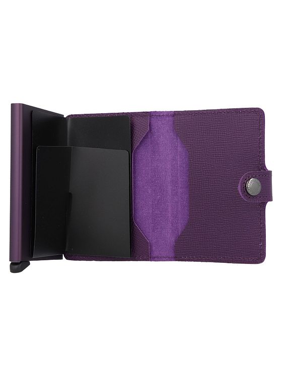 Secrid Mini peněženka Crisple držitel kreditní karty peněženka RFID kůže 6,5 cm