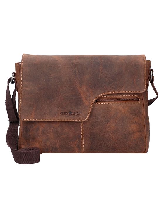Greenburry Vintage Original skuldertaske i læder 32 cm