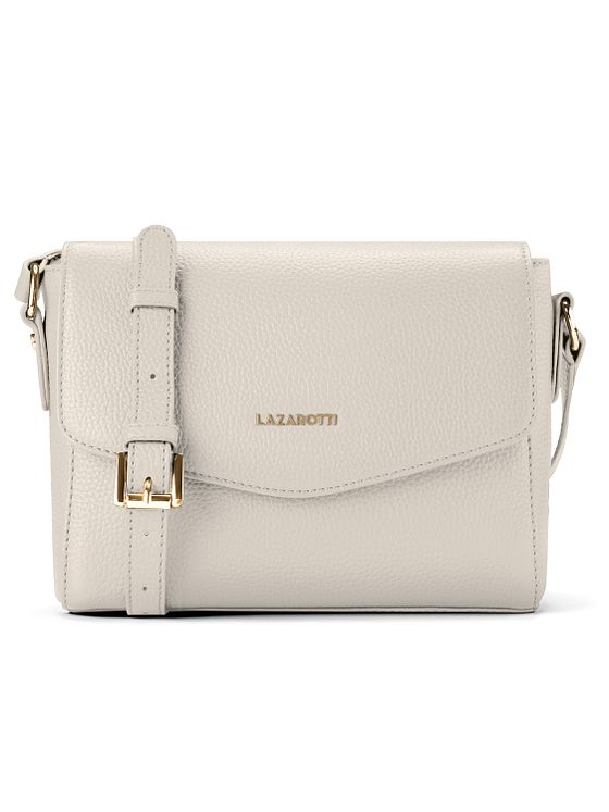 Lazarotti Bologna Leather Crossbody taška přes rameno kůže 22 cm