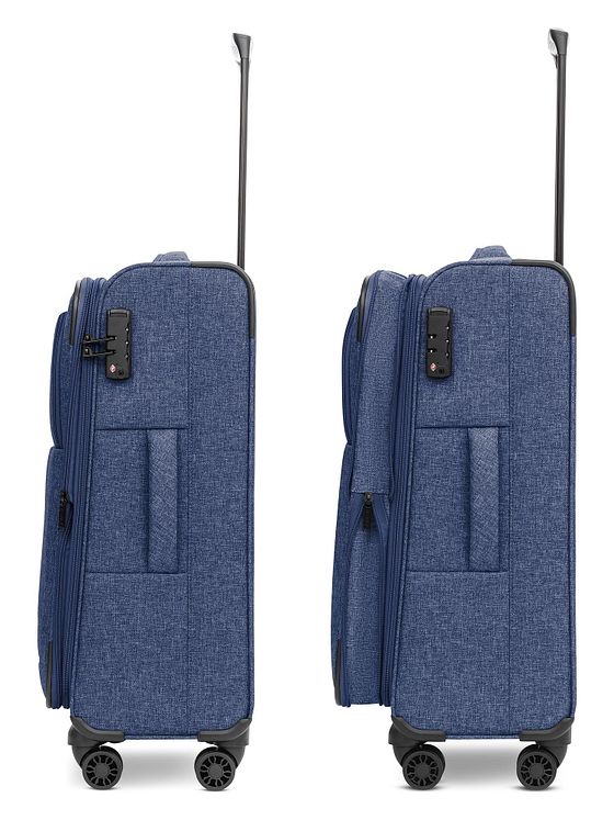 Redolz Essentials 12 THREE SET 4 hjul Kuffert 3-delt med strækfold