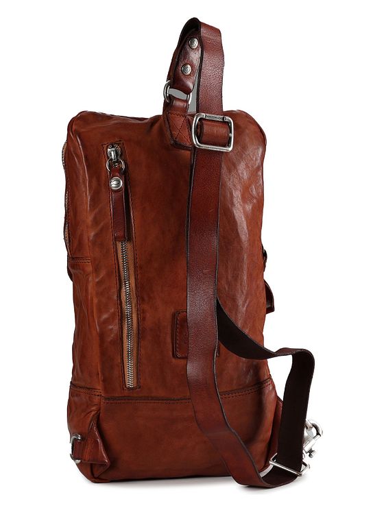 Campomaggi Avocado Sling Tasker i læder 36 cm