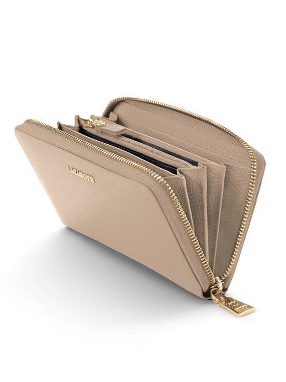 Lazarotti Bologna Leather XL Peněženka na zip Kožená 19 cm