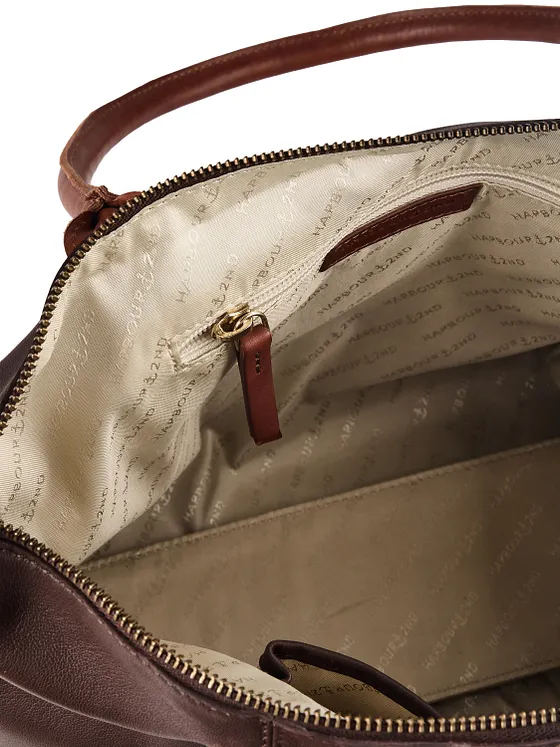Harbour 2nd Lucia Bolsa de hombro Piel natural 38 cm