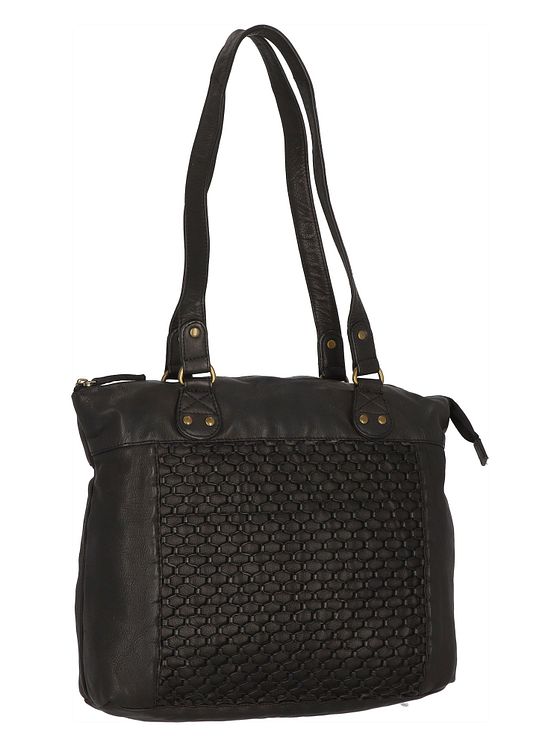 Greenland Nature Femi & Nine-skuldertaske i læder 35 cm