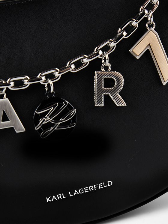 Karl Lagerfeld Autograph Crossbody taske Læder 23 cm Karl Lagerfeld Autograph Crossbody taske Læder 23 cm