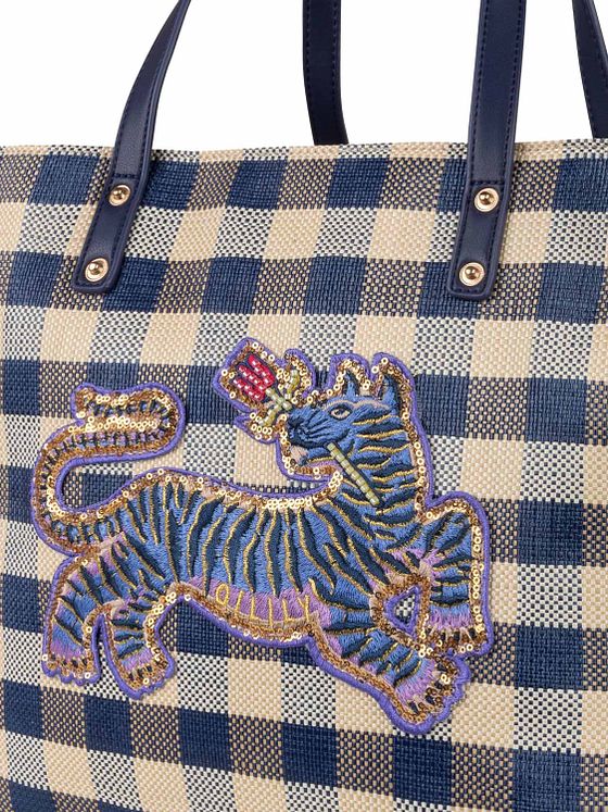 Oilily Check Nákupní taška 30 cm