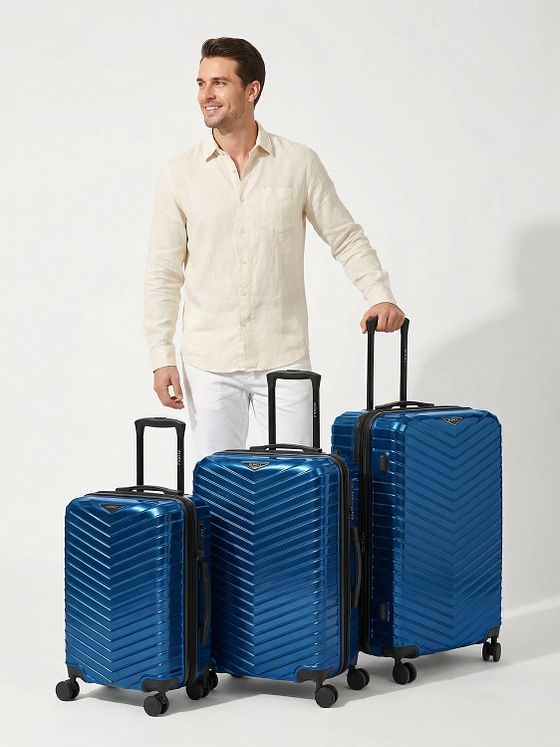 Redolz Essentials 18 4 kolečka Sada kufrů 3-dílný s roztažitelným záhybem