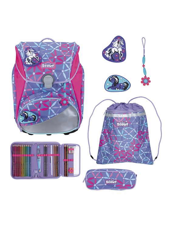 Scout Alpha Skoleransel-sæt