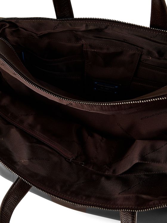 Piquadro Dokumenttaske Læder 43.5 cm Laptoprum Piquadro Dokumenttaske Læder 43.5 cm Laptoprum