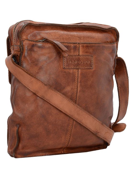 Harold's Sadelskuldertaske i læder 21 cm Harold's Sadelskuldertaske i læder 21 cm