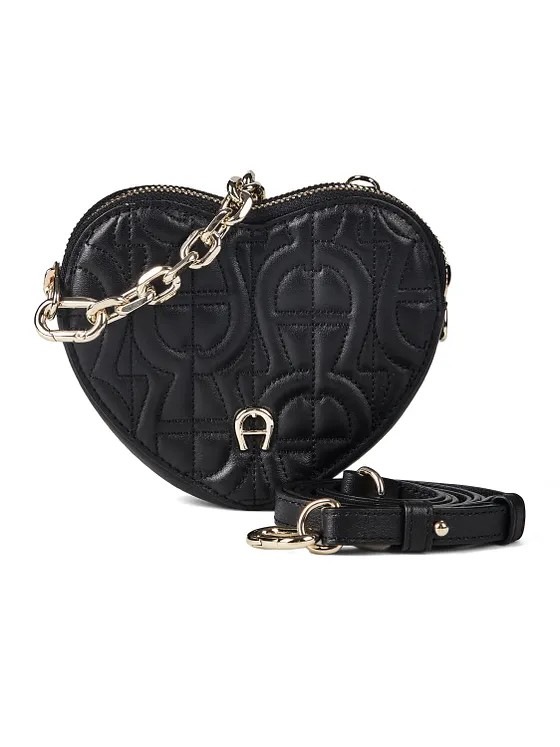 AIGNER Fashion Bolsa banderola Mini Bag Piel natural 14 cm