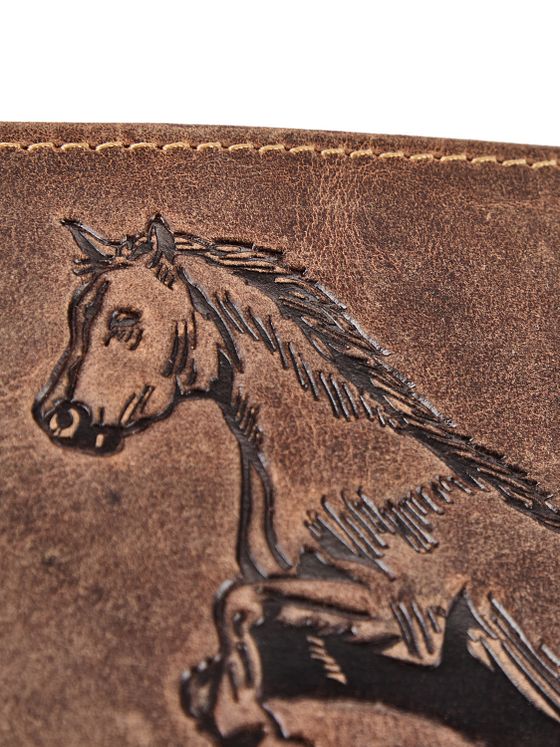 Greenburry Horse Pung Læder 12 cm