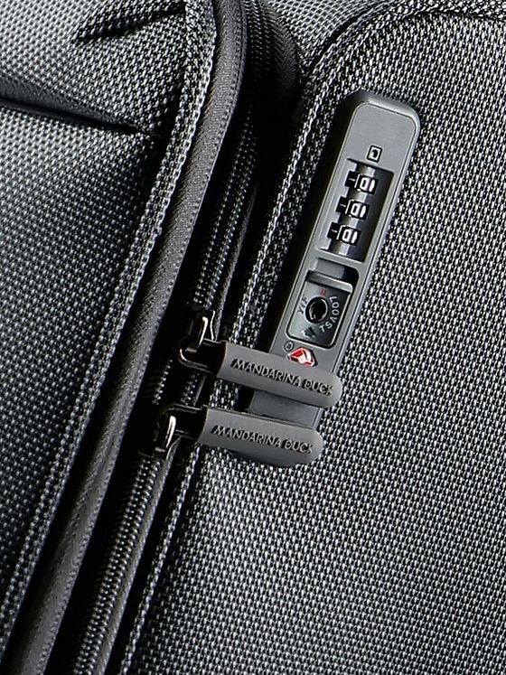 Mandarina Duck Zephyr 4 hjul Trolley L 78 cm med strækfold