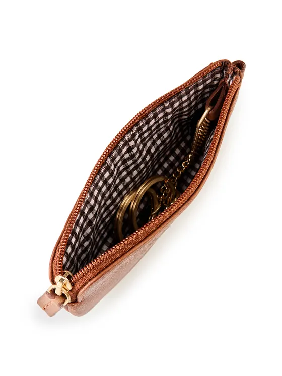 Esquire Chicago Estuche para llave Piel natural 12.5 cm Esquire Chicago Estuche para llave Piel natural 12.5 cm