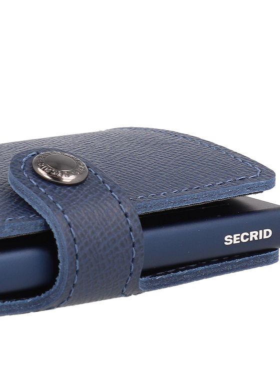 Secrid Mini peněženka Crisple držitel kreditní karty peněženka RFID kůže 6,5 cm