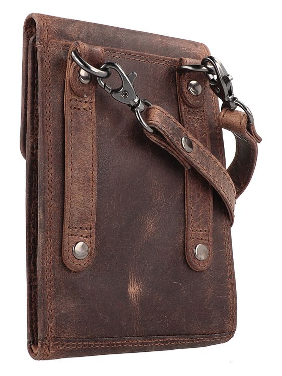 Greenland Nature Montana skuldertaske i læder 11 cm Greenland Nature Montana skuldertaske i læder 11 cm