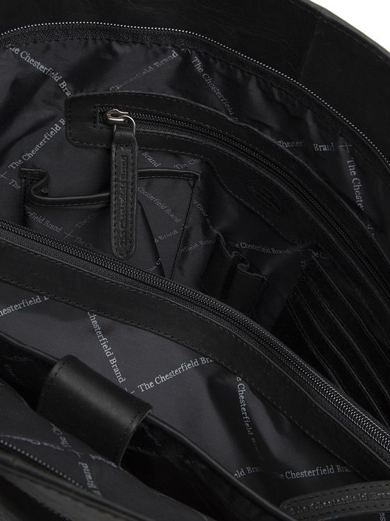 The Chesterfield Brand Wax Pull Up Schultertasche Leder 36 cm Laptopfach The Chesterfield Brand Wax Pull Up Schultertasche Leder 36 cm Laptopfach
