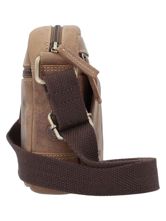 Greenburry Vintage Skuldertaske Læder 13 cm