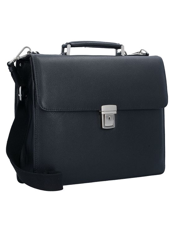 Leonhard Heyden Berlin dokumentmappe læder 38 cm rum til bærbar computer Leonhard Heyden Berlin dokumentmappe læder 38 cm rum til bærbar computer