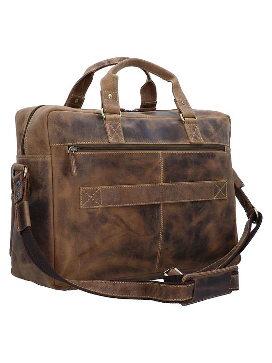 Greenburry Vintage Dokumenttaske Læder 43 cm Laptoprum