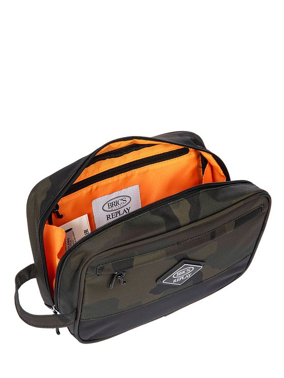 Bric's Replay Camouflage Toilettilaukku 25 cm